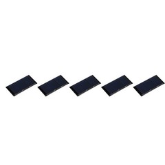 Pack of 10 Mini Solar Panel Cell 1.5V 160mA 0.24W 60mm x 30mm for DIY Project