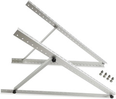 Adjustable 41In Solar Panel Tilt Mount Brackets for Roof, RV, Boat, Off-Grid