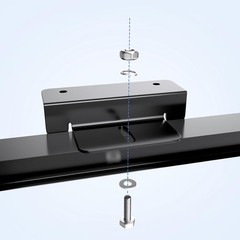 Solar Panel Mounting Z Brackets, Lightweight Aluminum Corrosion-Free Mounting Br