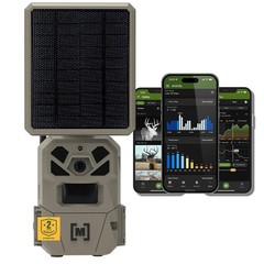 Moultrie Edge Solar Cellular Trail Camera Integrated Solar Panel with Battery