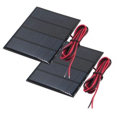 Mini 12V/1.5W Solar Panel Charger DIY Power Part For Cellphones DC Batteries d