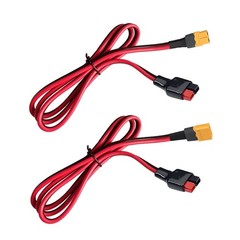 XT60H Power Adapter Cable 12AWG for Portable Energy and Solar Panel Routing