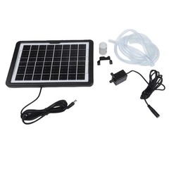 Adjustable 6W9V Solar Water Pump Perfect for Outdoor Use in Ponds and Aquariums