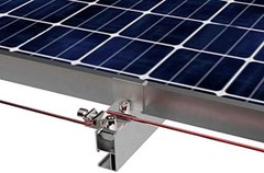 Solar Panel Photovoltaic Bolt-On Coupling Earthing Ground Lug Cable Clamp Gro…