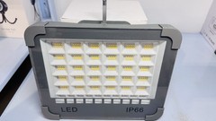 Portable Solar LED Rechargeable Camping/Work Light w/ Panel IP66 Off-Grid