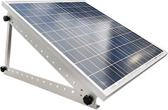 2x 28″ Solar Panel RV Tilt Mount Brackets Kit Roof Flat Surface Adjustable Frame