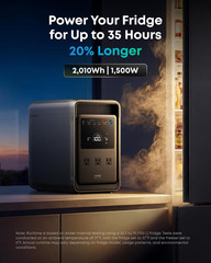 Anker SOLIX S2000 Portable Power Station, 1500W Solar Generator for Home Use, up