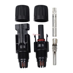 10Pairs For MC4 1000V 30A Male Female Wire PV Solar Panel Cable Connector Set US