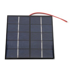 2PCS 1.2W 5V Small Solar Panel DIY Polysilicon with Electronic Wire for Phone