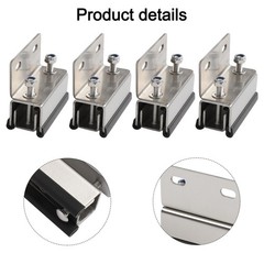 Rooftop Cargo Security Bracket Set for RVs Stainless Steel Construction