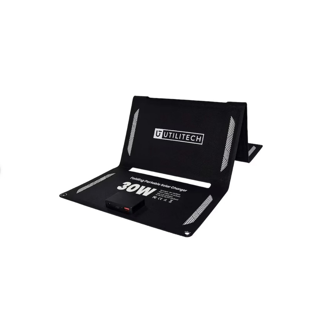 UTILITECH 30w Portable Solar Charger #35437962