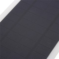 12V 5W Car Battery Solar Panel Portable Solar Power Monocrystal Backup Charger
