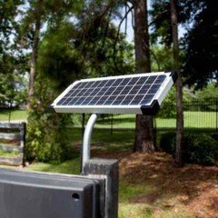 Mighty Mule 10 Watt Solar Panel Kit For Electric Dual Swing Gate Opener Easy DIY
