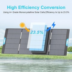Solar Panel Portable 110W 220W 400W for Jackery Explorer 2000 v2 Power Station