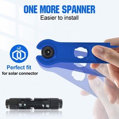 Solar Crimper Tool Kit 13 PCS Solar Tools – a Crimper, 10 Pairs of Solar Conn…