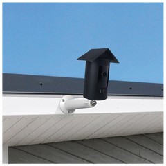 Wall Mountable ABS Plastic Solar Panel Bracket 17×5.6cm for Outdoor Use