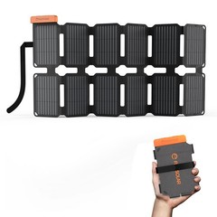 FlexSolar 36W UltraPortable Solar Panel Charger with Quick Charge, USBA & USB…