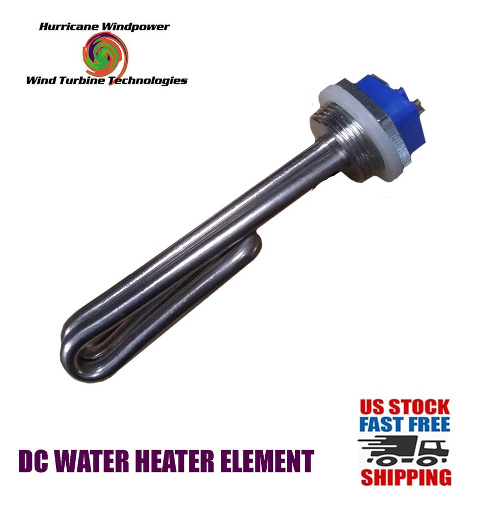 DC Water Heater Element 12 Volt 60 Watt for Wind Generator Turbine Solar Energy