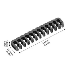 4 Pack Easy Installation 24Pin Cable Organizers Suitable for Gaming Laptop Case