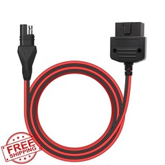 SUNER POWER OBDII 12V Battery Charger Cable SAE-OBD2