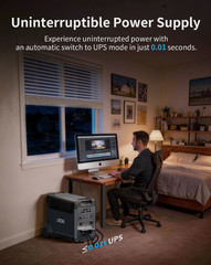 ABOK Ark3600 Portable Power Station,3840Wh LiFePO₄ Solar Generator,Home Use RV
