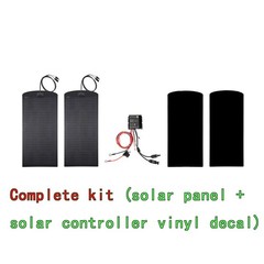 110W(2×55) 12V Hood Flexible Solar Panel for Chevrolet Silverado 1500 Best Good