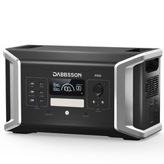 Dabbsson 1024Wh 2000W Power Station Portable Solar Generator + 210W Solar Panel