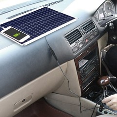 Outdoor 25W Solar Panel 12V Battery Charger System Maintainer Marine Boat RV Car