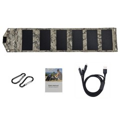For Camping Hiking 800W Foldable Solar Panel USB 5V Charger Portable Power Bank