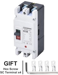 125 Amp DC Circuit Breaker, Battery Disconnect Switch for Power Station 125a