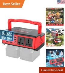 350W Power Station Compatible with Milwaukee Battery Replacement