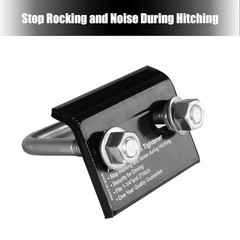 Hitch Tightener Stabilizer for 1.25″ & 2″ Hitches – Carbon Steel Anti-Rattle