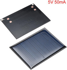 ® 5Pcs 5V 50Ma Poly Mini Solar Cell Panel Module DIY for Phone Light Toys Charge