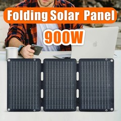 LS 900W Foldable Solar Panel Charger Portable Monocrystalline USB Type-C