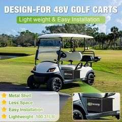 48V 105Ah Lithium Golf Cart Battery Smart 200A BMS for Golf Cart Clubcar EZGO RV