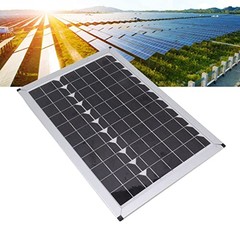 Portable Solar Panel100W 18V Solar Panel Portable Monocrystalline Silicon