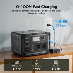 NEW 600W Li-ion Battery Portable Power Station 519Wh for Outdoor Camping Supply
