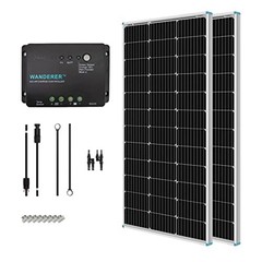Renogy 200 Watt Solar Panel Kit 12V PWM Charge Controller