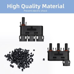1500V Waterproof Solar Branch Connector 3 to 1 Y Connector FMM MFF Solar
