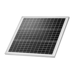 Uimoso 20W 12V Solar Battery Charger with Built-in Controller for Farm Fencers