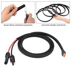 Solar Panel to XT60i Female Adapter Charging Cable for Solar Panels RV 6 Ft