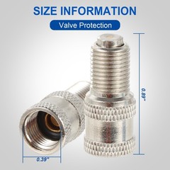 V2B Double Seal Valve Stem Cap, Suitable for High Pressure Truck, Car, RV, Bu…