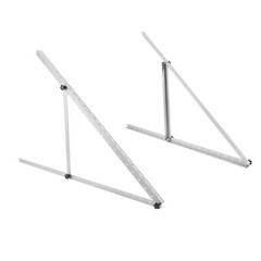 2x Panel Tilt Mount Brackets Ground Roof Mounting System For Solar Kit 45 Inches