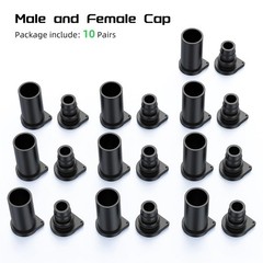 KarlKers Solar Connector Caps, IP67 Solar Panel Connector Cap Weather Resistant