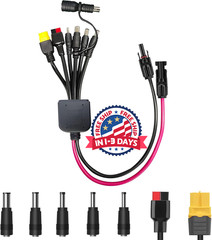 Cable convertidor de energía solar a DC de 8 mm,Cable adaptador de conector sola