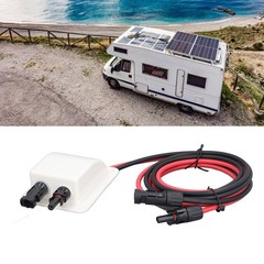 Solar Double Cable Entry Gland Box Waterproof Housing For RV Roof Boat Yacht