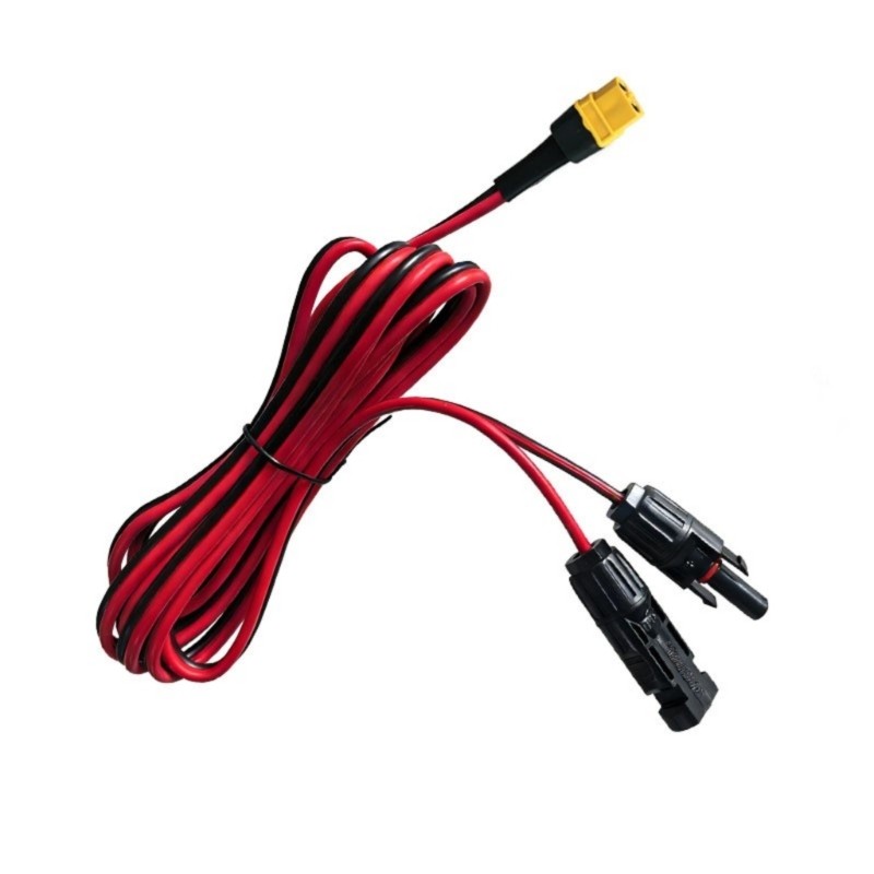 XT60H Female Solar Charging Cable Cord for Portable Power Setsup