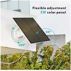 5W Solar Panel – Outdoor Wireless Security Camera Waterproof