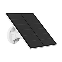 5W Solar Panel for Security Camera Outdoor, IP65 Waterproof, 9.8ft Cable