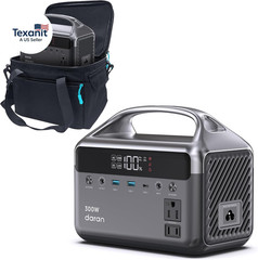 Portable Power Station 300W (600W Peak), 192Wh (60,000Mah) Solar Generator, Life